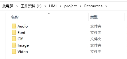 resource目录