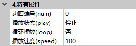 动画特有属性