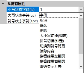 键盘按钮小写状态说明